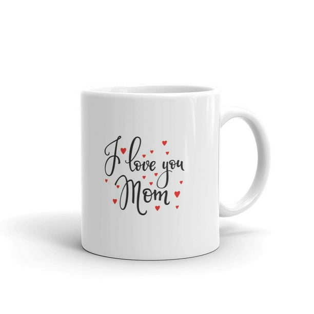 Mug ~ céramique thé/café ~ inside out mug ~ love you mummy et beaucoup!